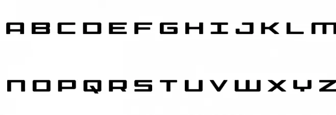 Phoenicia Lower Case Ttitle Font Litere mari