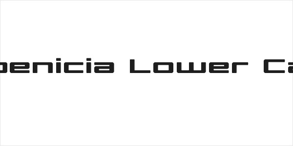 Phoenicia Lower Case Logo