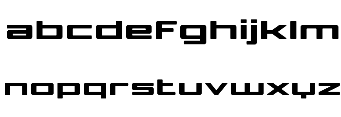 Phoenicia Lower Case Font LOWERCASE