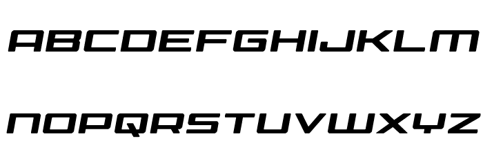 Phoenicia Semi-Italic Font LOWERCASE