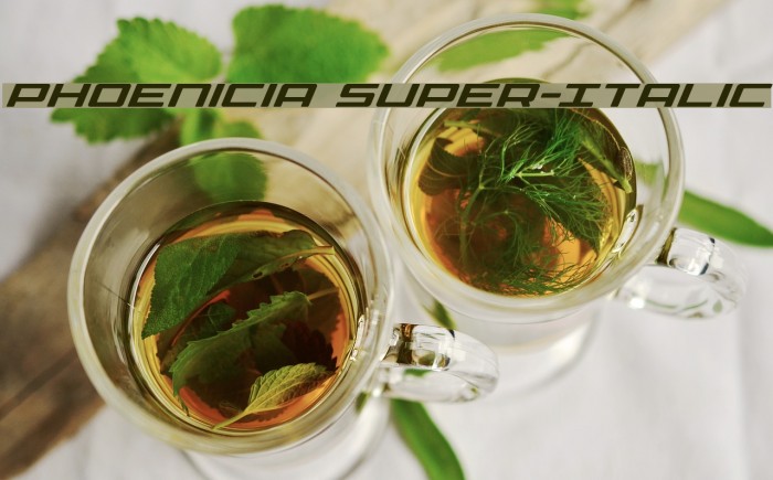 Phoenicia Super-Italic Example 2