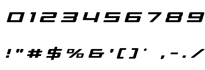 Phoenicia Title Italic Font OTHER CHARS