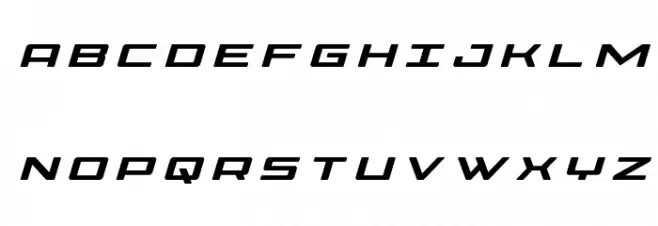 Phoenicia Title Italic Polices MAJUSCULES