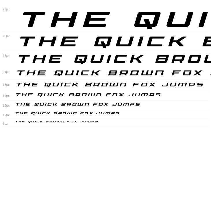 Phoenicia Title Italic Waterfall