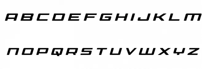 Phoenicia Title Italic Шрифта строчной