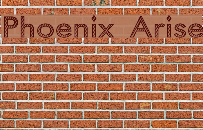 Phoenix Arise Font examples
