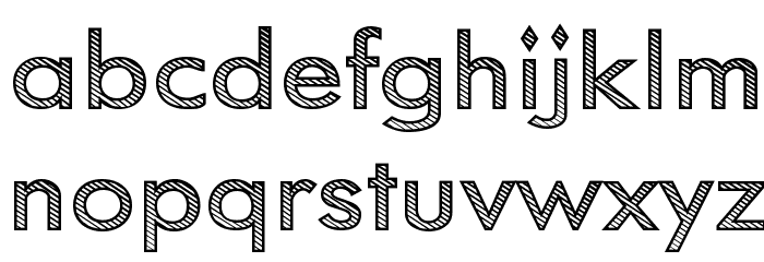Phoenix Arise Font LOWERCASE