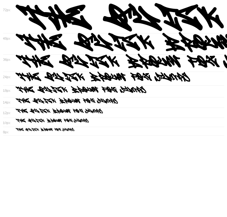 Phoenix Disaster Graffiti Waterfall