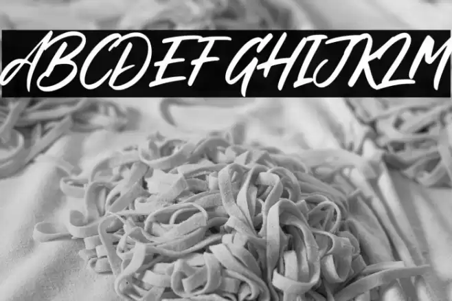 Phoenix Island Font examples