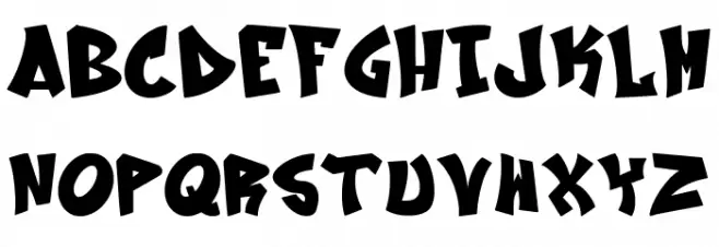 Phoenix Midnight Font LOWERCASE