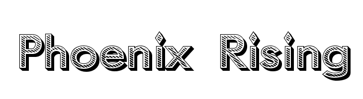 Phoenix Rising Font