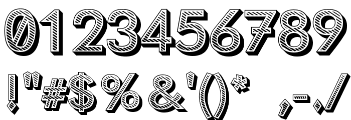 Phoenix Rising Font OTHER CHARS