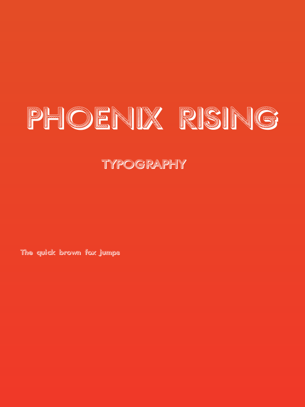 Phoenix Rising Poster