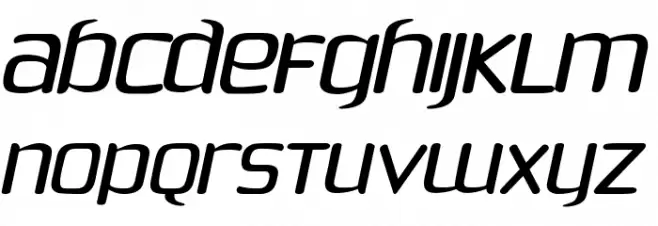 Phoenix Sans Italic Caratteri MINUSCOLO