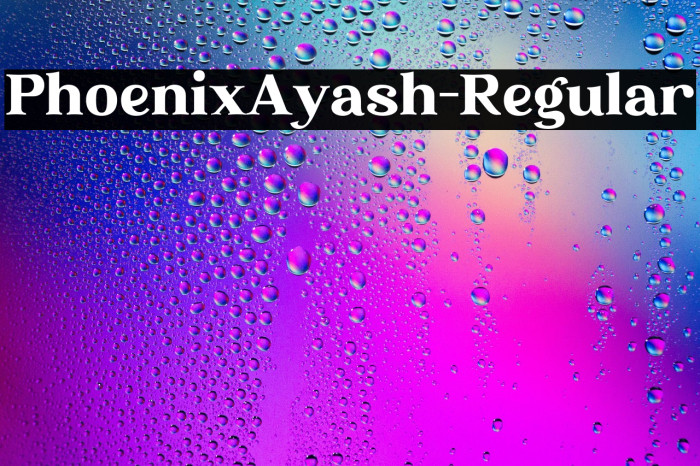 PhoenixAyash-Regular Example 3