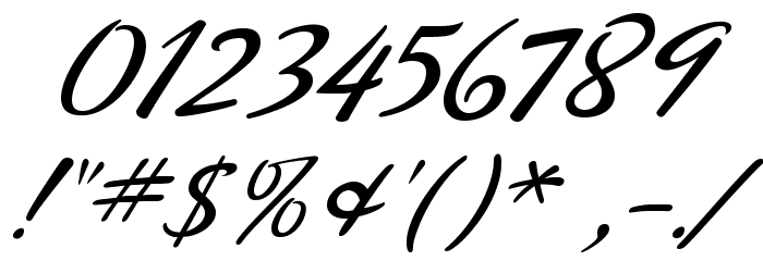 PhoenixScriptFLF Font OTHER CHARS