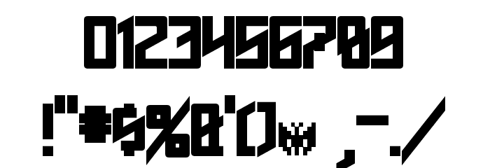 Phoenixians Bold Font OTHER CHARS