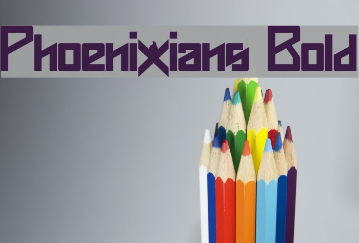 Phoenixians Bold Font examples