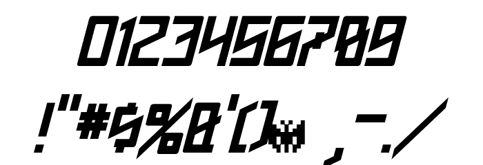 Phoenixians Italic Font OTHER CHARS