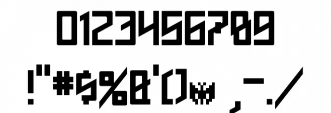 Phoenixians Font OTHER CHARS