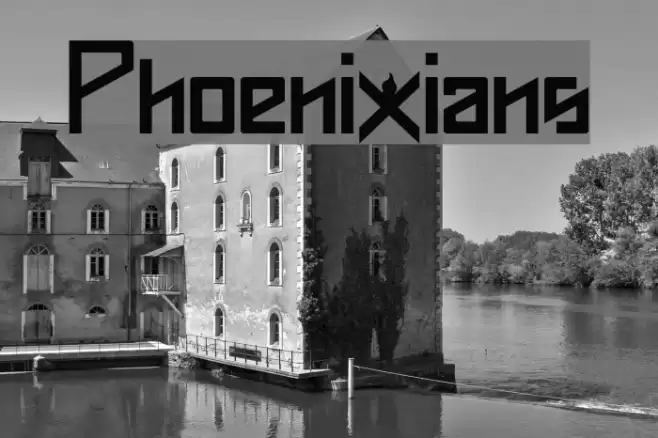 Phoenixians Font examples