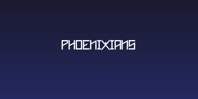 Phoenixians Social Header