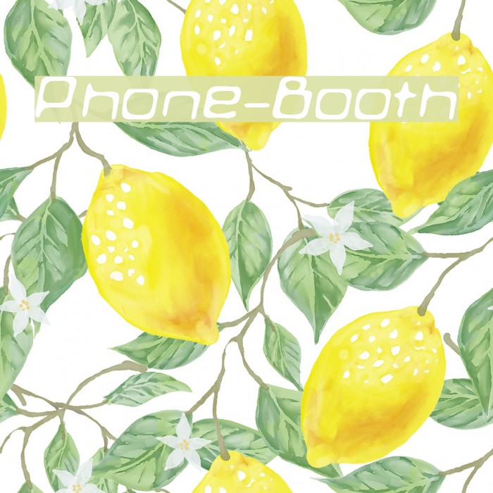 Phone-Booth Font examples