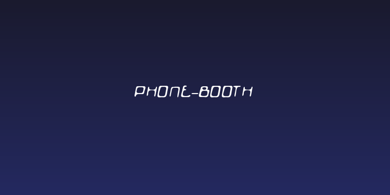 Phone-Booth Social Header