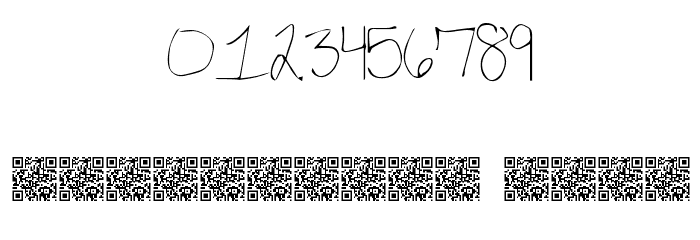 PhoneHome Font OTHER CHARS