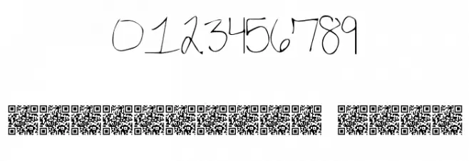 PhoneHome Font OTHER CHARS