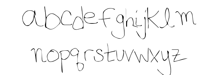 PhoneHome Font LOWERCASE