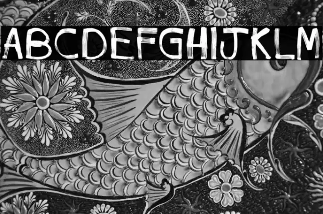 PhoneStreak Font examples