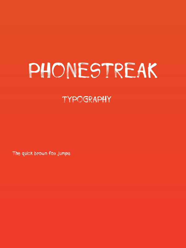 PhoneStreak Poster