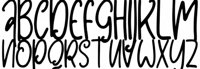 Phonesa Caratteri MAIUSCOLE