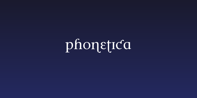 Phonetica Social Header