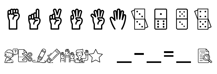 PhonicsAnimals2 Font OTHER CHARS