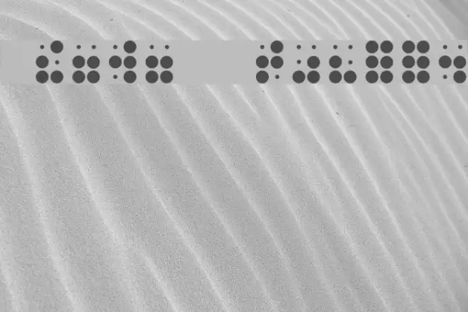 Phono Braille Font examples