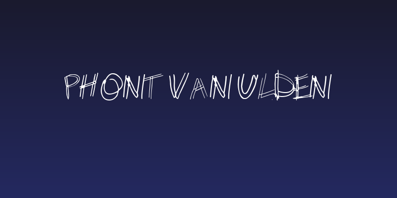 Phont Van Ulden Social Header