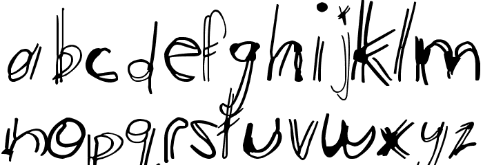 Phont Van Ulden Font LOWERCASE