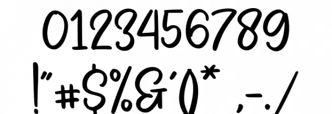 Phonyo Font OTHER CHARS