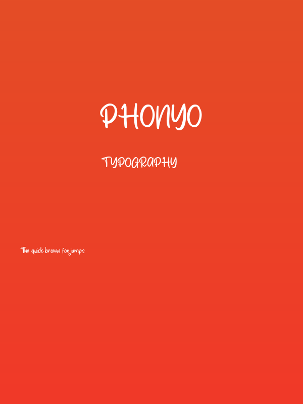 Phonyo Poster