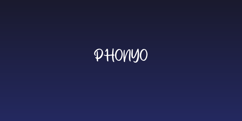 Phonyo Social Header