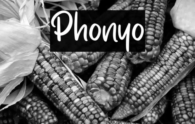 Phonyo Font examples