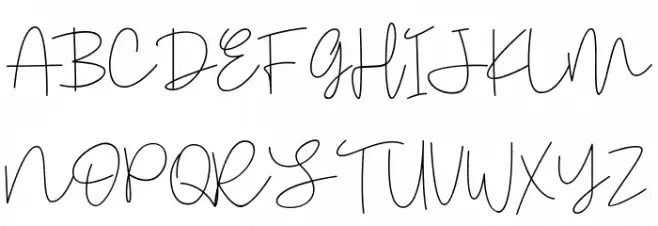 Phorche Fonte MAIÚSCULAS