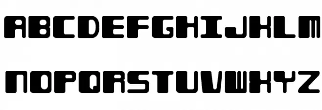 Phorfeit Regular -BRK- Schriftart Groß