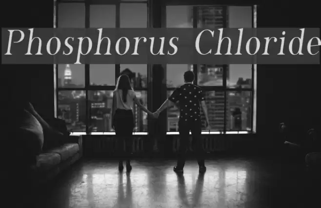 Phosphorus Chloride Font examples