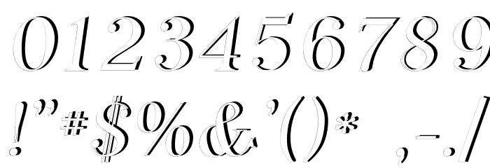 Phosphorus Dihydride Font OTHER CHARS