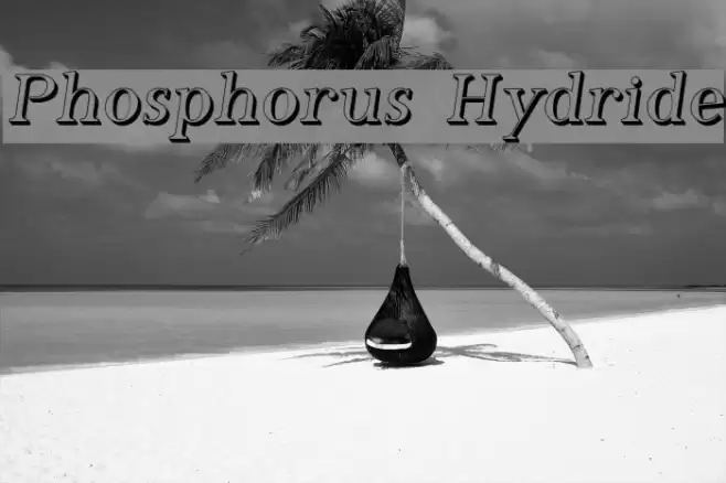 Phosphorus Hydride خط examples