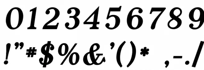 Phosphorus Tribromide Font OTHER CHARS