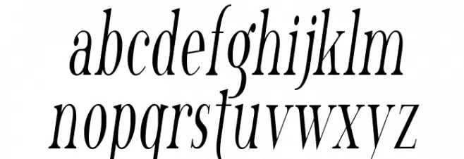 Phosphorus Trichloride Шрифта строчной